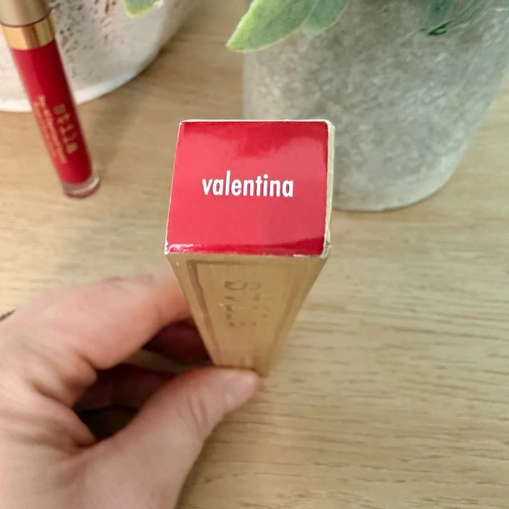 Stila Stay All Day Liquid Lipstick Valentina Red Long Wear Full Size NIB
